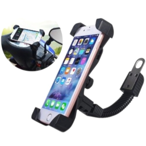 Adjustable Mirror Mount Bike Holder