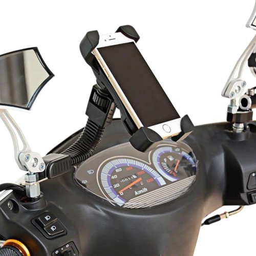 Adjustable Mirror Mount Bike Holder